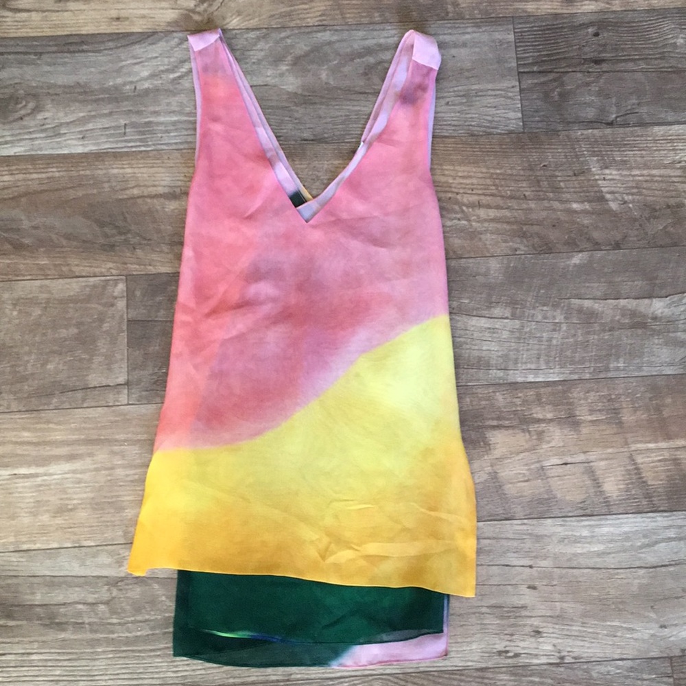 Rosetta Getty tie dye top size 6